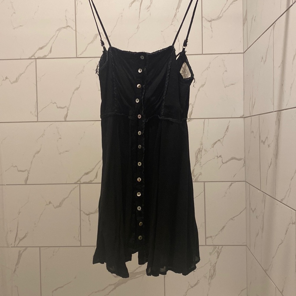 Black mini dress/cover up. Brand: Nectar Clothing. Size: XS